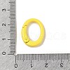 Spray Painted Alloy Spring Gate Rings AJEW-C035-01L-3