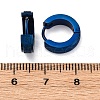 Sand Flash 304 Stainless Steel Hoop Earrings for Women EJEW-M001-23A-3