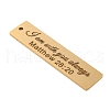 PVD Vacuum Plating 201 Stainless Steel Big Pendants STAS-L079-027P-G-3