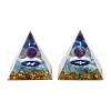 Resin Orgonite Pyramid Home Display Decorations G-PW0004-57H-1