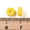 Opaque Solid Color Glass Beads X1-GLAA-N007-6x3mm-A09-3