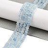 Natural Aquamarine Beads Strands G-K376-B04-02-2