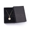 Brass Micro Pave Cubic Zirconia Pendant Necklaces NJEW-JN02523-M-6