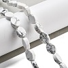Natural Howlite Beads Strands G-P559-B05-01-2