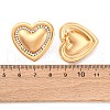 304 Stainless Steel Rhinestone Stud Earrings for Women EJEW-K311-02G-5