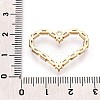 Brass Micro Pave Cubic Zirconia Pendants KK-N261-13G-3
