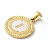 Ion Plating(IP) 304 Stainless Steel Pendants STAS-I204-I-G-2