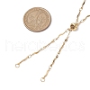 304 Stainless Steel Slider Necklace Makings AJEW-JB01261-02-2