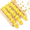 Cartoon Silicone Focal Beads PW-WGF9269-01-4