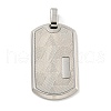 Non-Tarnish 304 Stainless Steel Pendants STAS-F307-15P-1
