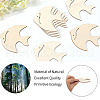 Ocean Theme Wood Pendant Decorations HJEW-WH20016-01B-6