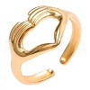 Stainless Steel Open Cuff Rings GN4869-2-1