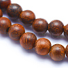 Natural Wood Beads Strands WOOD-P011-06-10mm-6