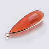 Glass Pendants GLAA-G056-01E-2