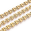 304 Stainless Steel Square Link Chains STAS-T066-69G-1