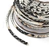Leopard Printed Round Imitation Leather Cords LC-S020-01E-3