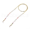 Brass Eyeglasses Chains AJEW-EH00214-2