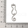 Non-Tarnish 304 Stainless Steel Pendants STAS-O005-09P-3