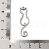 304 Stainless Steel Pendants STAS-O005-09P-3