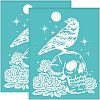 Self-Adhesive Silk Screen Printing Stencil DIY-WH0338-093-1