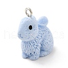 Opaque Resin Pendants RESI-H143-01A-1