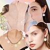 ARRICRAFT 48Pcs 8 Colors Translucent Resin Paw Print Pendants CRES-AR0001-31-6