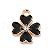 Alloy Enamel Pendants ENAM-D028-01KCG-02-2