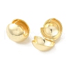 Brass Hoop Earrings for Women EJEW-P292-11B-G-2
