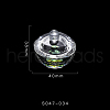 Apple Shape Nail Art Glass Dappen Dish MRMJ-S047-034-1