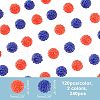 Olycraft 240pcs 2 Colors PVC Raspberry DJEW-OC0001-20-2