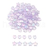 100Pcs 2 Style Eco-Friendly Transparent Acrylic Beads TACR-YW0001-86D-1