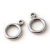 304 Stainless Steel Toggle Clasps X-STAS-Q195-85-2