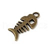 Tibetan Style Alloy Pendants TIBEP-A10330-AB-NR-2