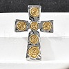 304 Stainless Steel Cuff Rings RJEW-V011-01GP-1