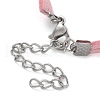Faux Suede Double Cord Bracelet Making STAS-M084-10P-01-3