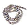AB Color Plated Electroplate Beads Strands X-EGLA-H104-03D-2