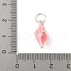 Alloy Enamel Pendants PALLOY-S050-05B-P-3