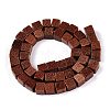 Synthetic Goldstone Beads Strands G-T139-8x8-18A-2