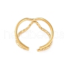 Ion Plating(IP) 304 Stainless Steel Open Cuff Rings RJEW-S418-02G-3