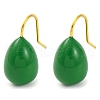 304 Stainless Steel Enamel Teardrop Dangle Earrings for Women EJEW-U023-01G-03-2
