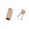 Zinc Alloy Cord Ends FIND-WH0091-68LG-1