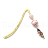 Japanese Style Maneki-neko Bookmark AJEW-JK00260-05-1