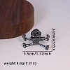 Alloy Skull Finger Rings GU8744-4