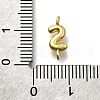 Brass Connector Charms KK-P295-01G-S-3