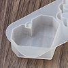 Heart DIY Silicone Keychain Accessory Molds SIMO-R010-01B-4