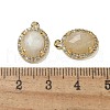 Natural Moonstone Faceted Oval Pendants G-I375-02G-09-3