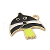 Ocean Theme Alloy Enamel Pendants ENAM-A009-02G-03-2