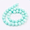 Natural Malaysia Jade Beads Strands G-K288-6mm-13-2