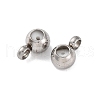 202 Stainless Steel Beads STAS-S151-02P-D-2