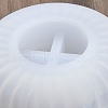 Flat Round Silicone Candle Holder Molds DIY-A053-10-4